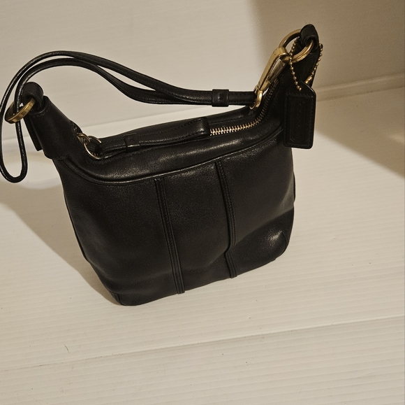 Rare Vintage Coach 6953 Amanda Small Hobo Bag Purse Black - Picture 7 of 16